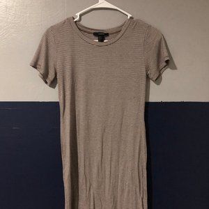 Striped Slim-fit Dress